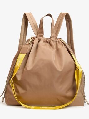 Clare V. Sac Tout Backpack in Latte